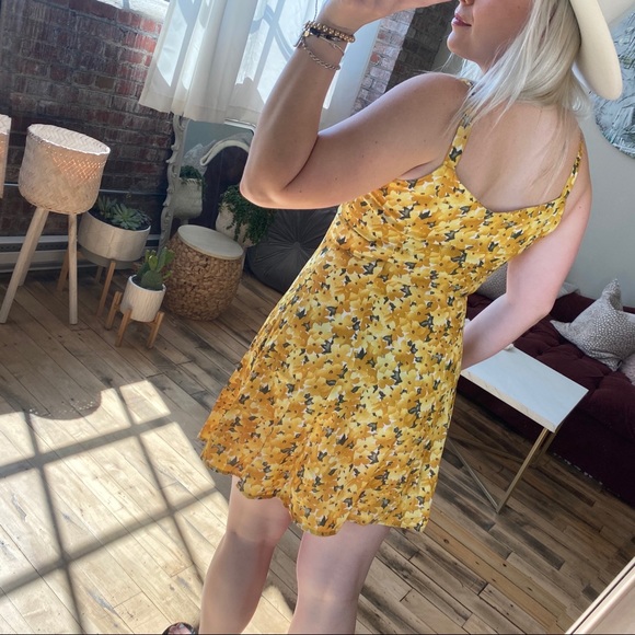 VINTAGE The Limited Floral Sun Dress RARE - Picture 4 of 7